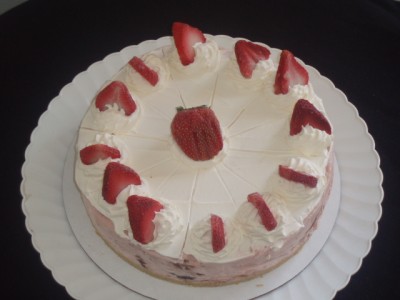 Strawberry Yogurt Cake