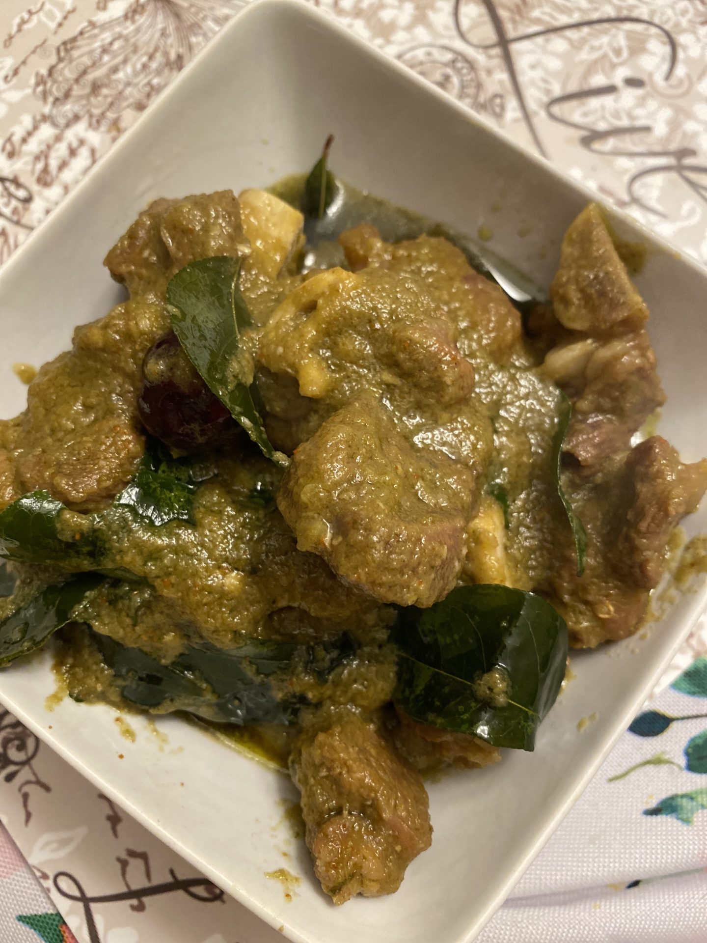 Curry Leaf Mutton Curry (Curry Patta Gosht)