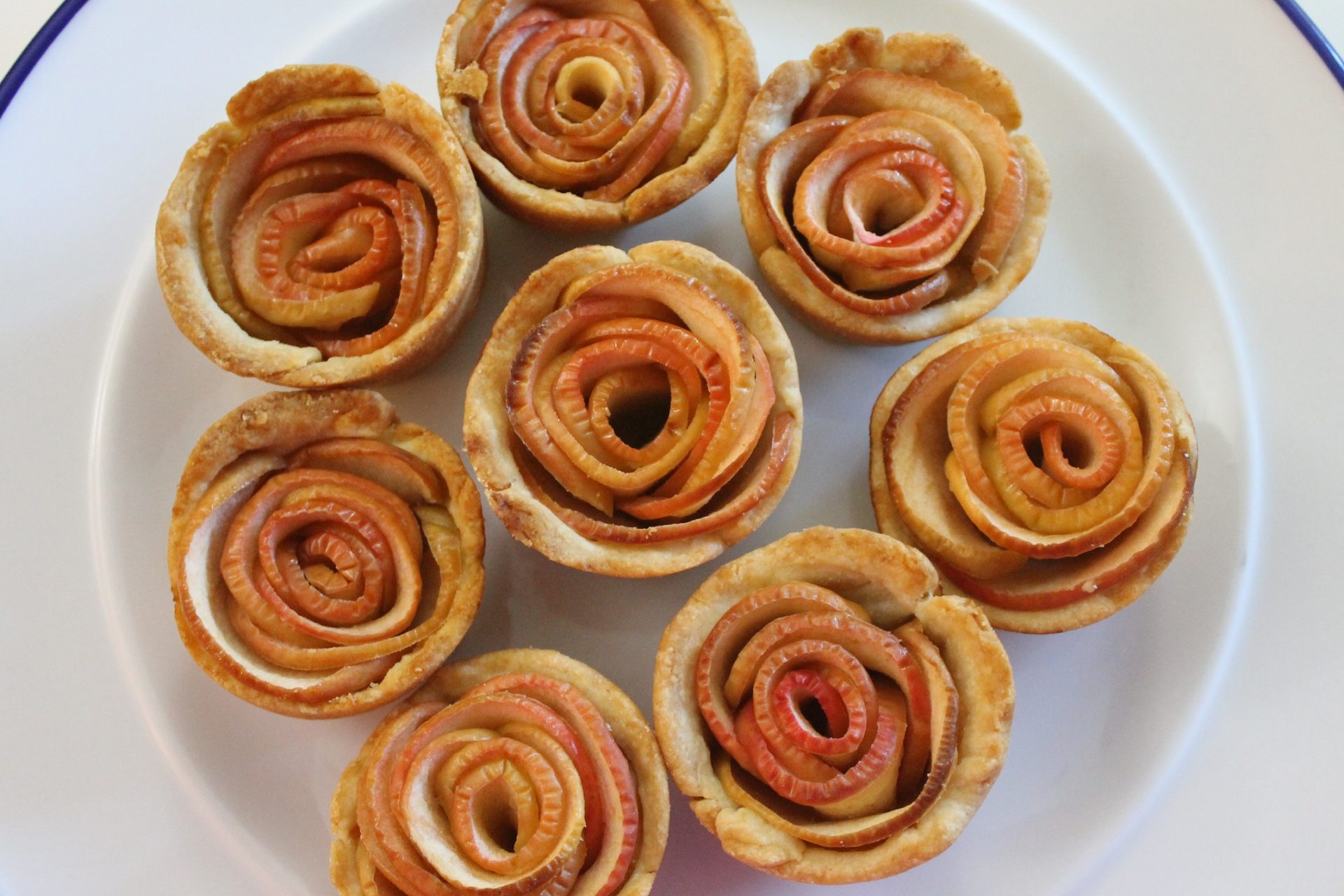 Mini Apple Rose Pies