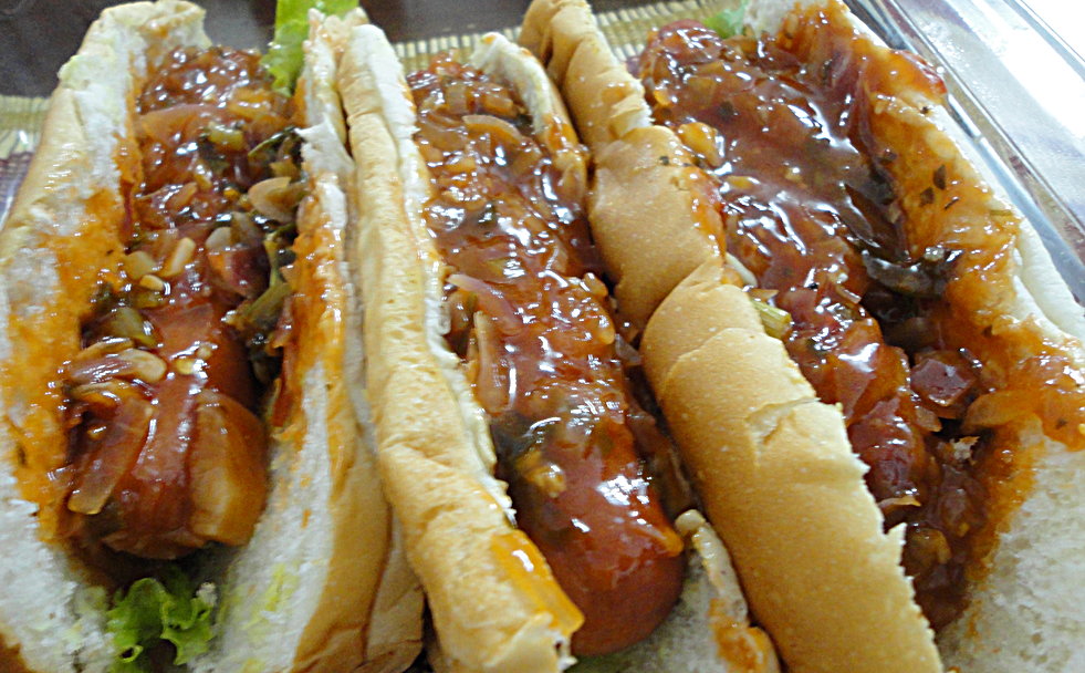 Homemade Hot Dog