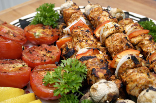 Shish Tawook / Skewered Kebabs