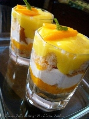 Mango Trifle Pudding