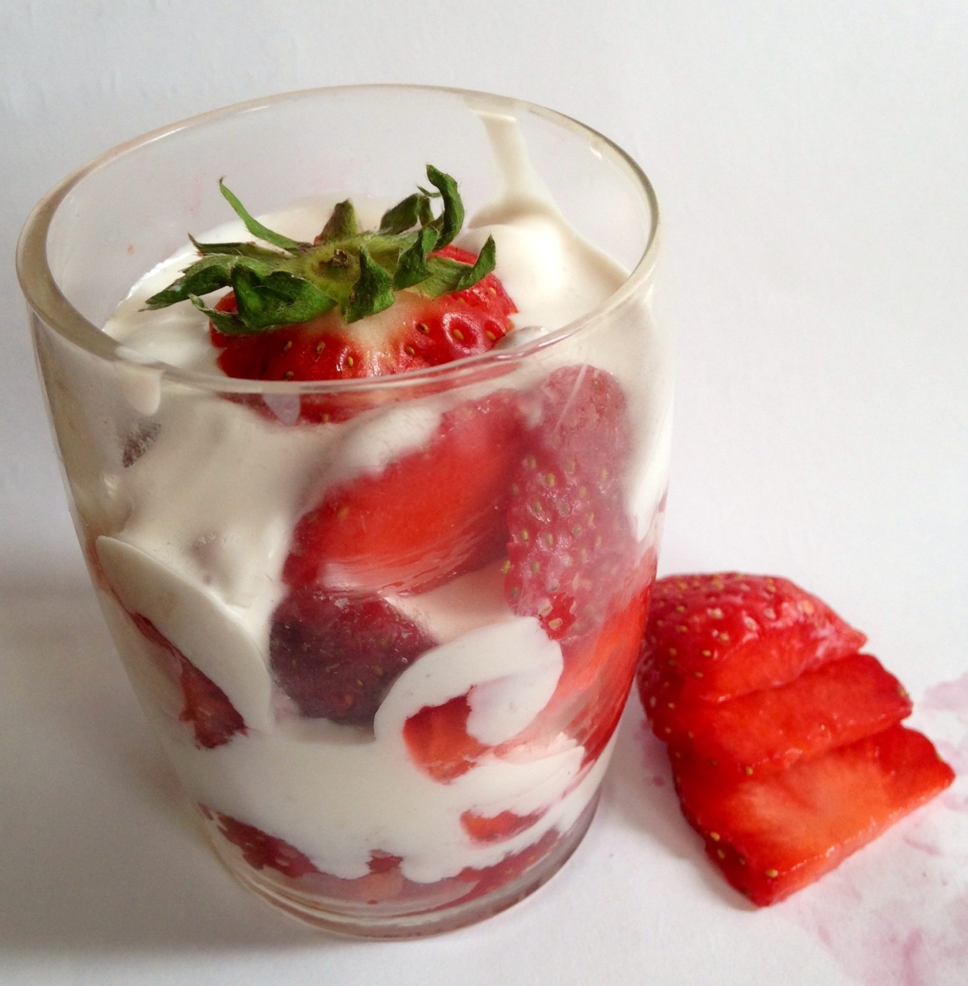 Strawberry With Cream
