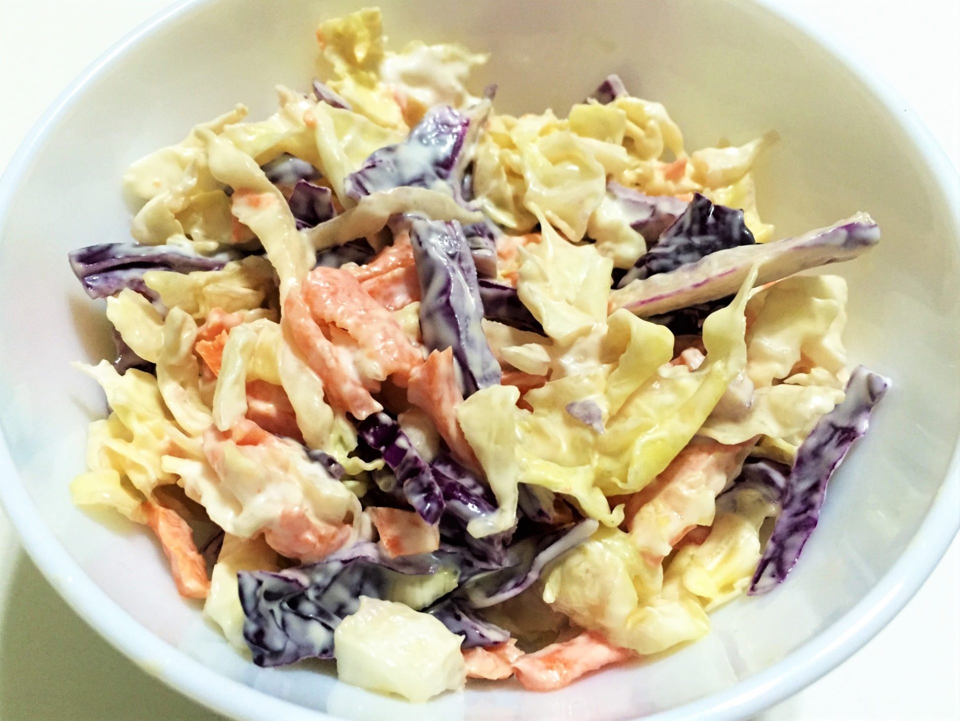 Coleslaw with Sour Cream Dressing