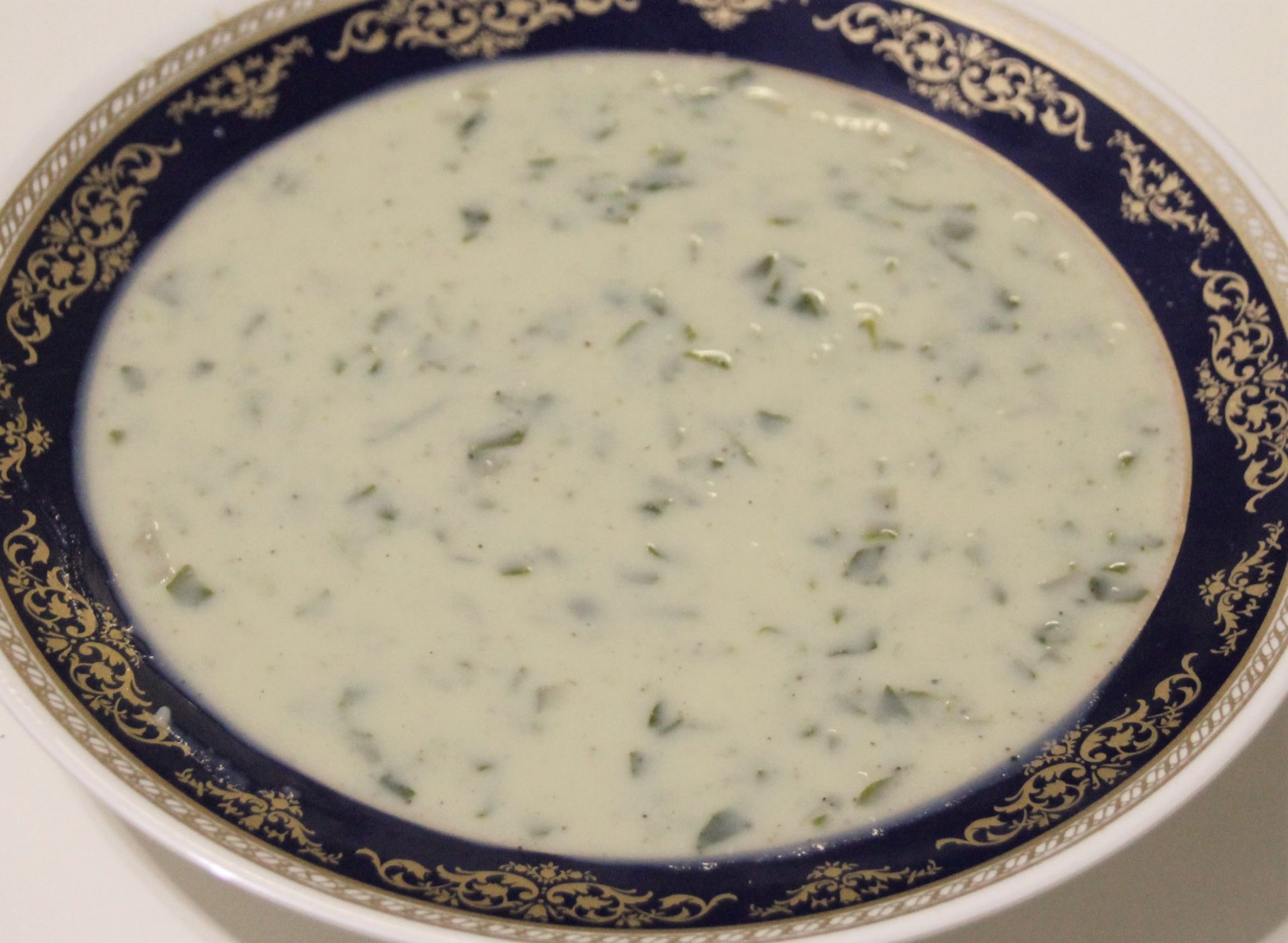 Cream of Spinach Soup