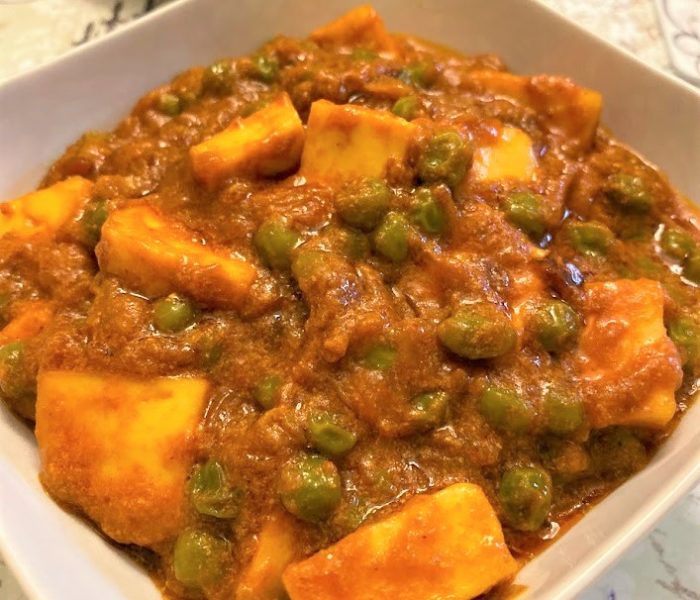 Matar Paneer Dhaba Style