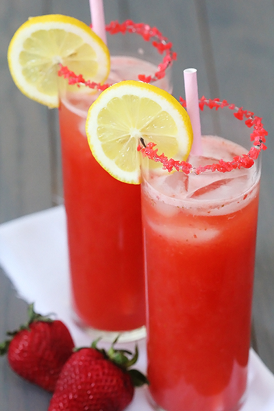 Blush On Ice – Strawberry, Lime, Orange, Mint